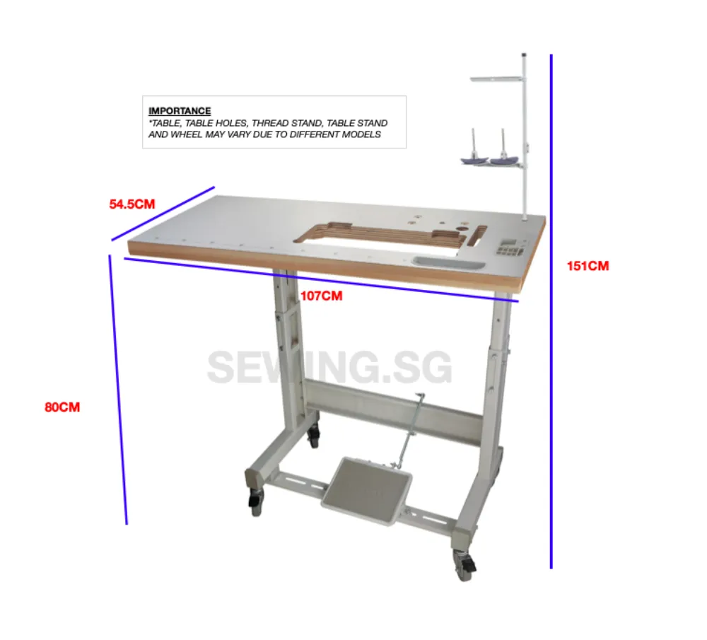 Singer 20U63A Straight and zig-zag Industrial sewing machine