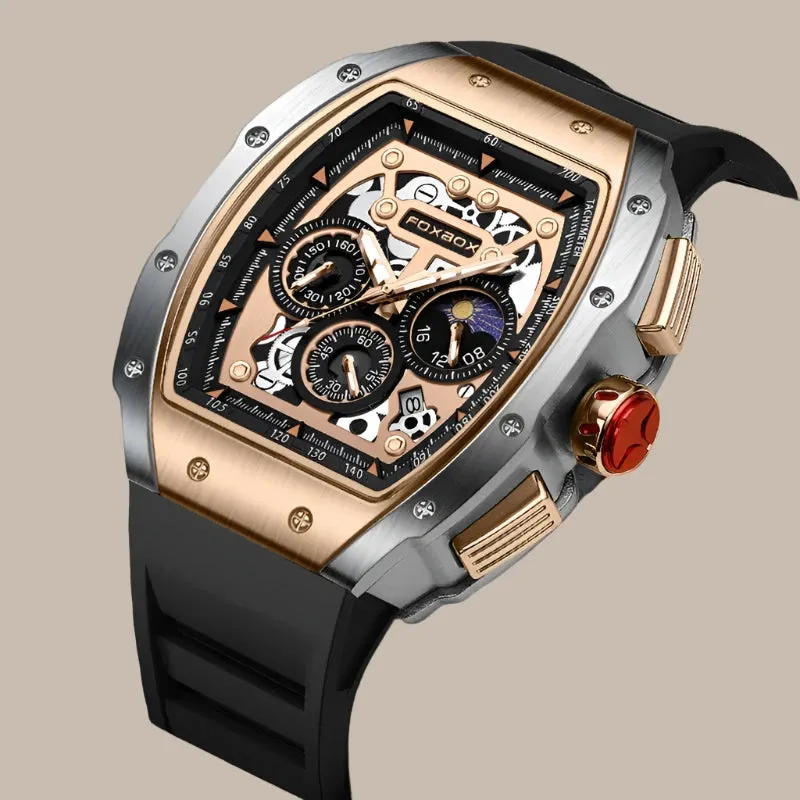 Stainless Steel Waterproof Luxury Wristwatch