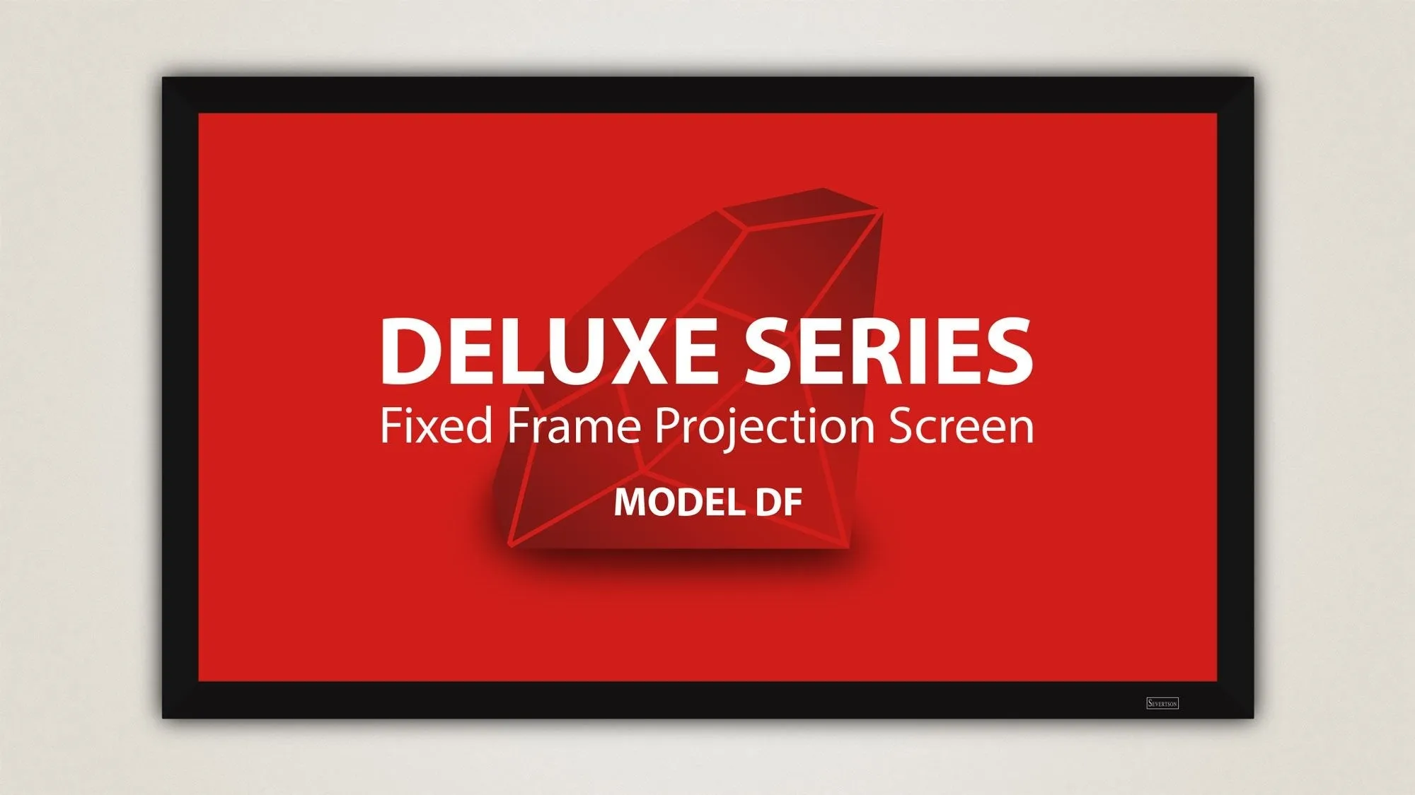 Stevertson Screens Deluxe Fixed Frame Series 135" (117.5" x 66.0") HDTV [16:9] DF1691353D