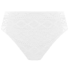 Sundance High Waist Bikini Brief White - Freya Swim