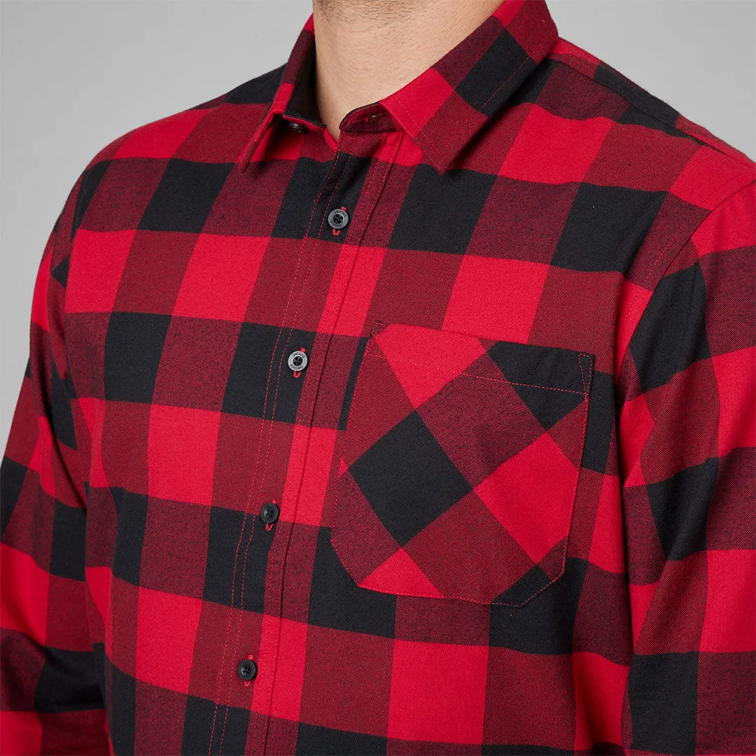 Toronto Shirt Red Check by Seeland