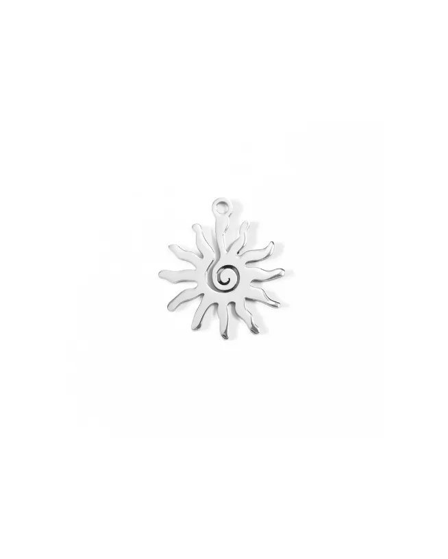 Waterproof Spiral Sun Charm