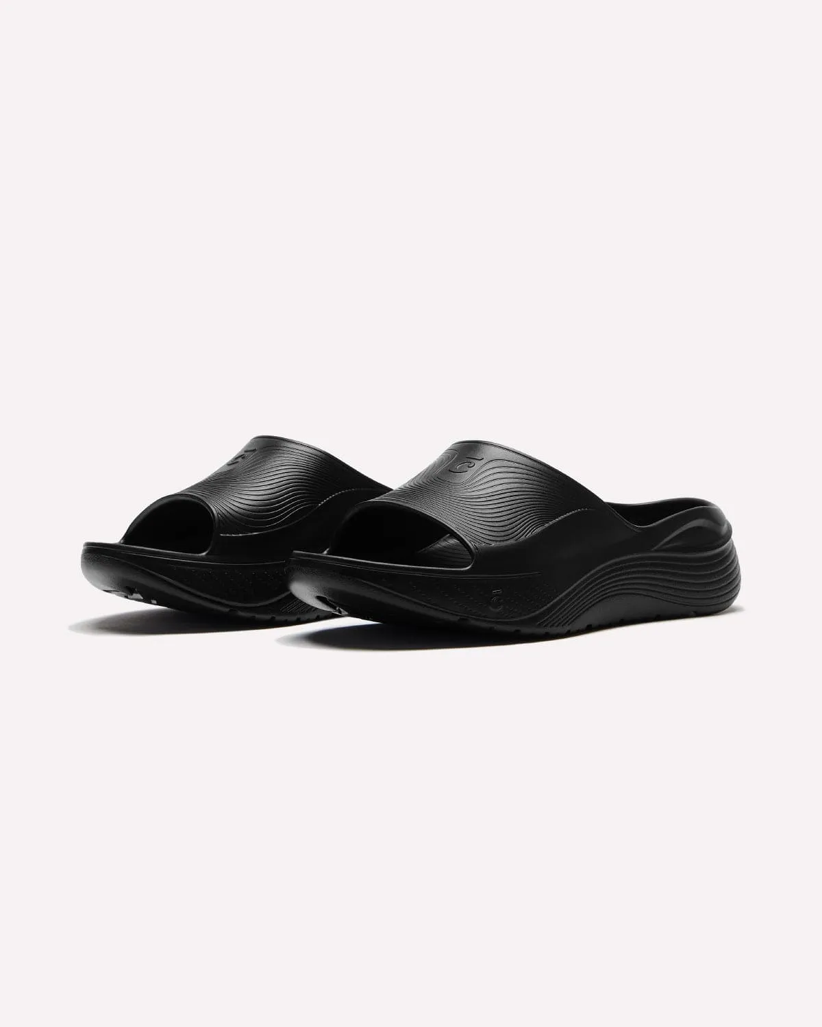 Women's SuperCush Recovery Slide - Black