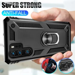 ZNP Shockproof Armor Phone Case For Huawei P30 Pro P30 Lite Magnetic Ring Stand Cover For Huawei P Smart 2019 Shell Cases Coque