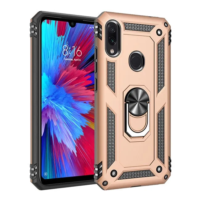 ZNP Shockproof Armor Phone Case For Huawei P30 Pro P30 Lite Magnetic Ring Stand Cover For Huawei P Smart 2019 Shell Cases Coque