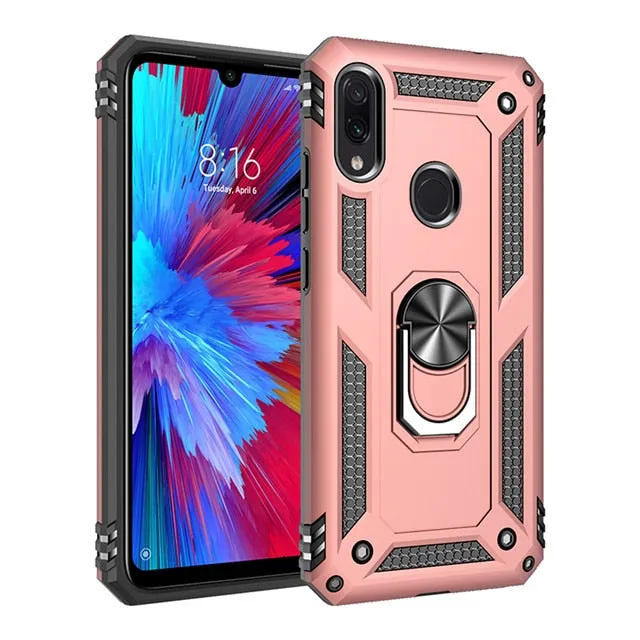 ZNP Shockproof Armor Phone Case For Huawei P30 Pro P30 Lite Magnetic Ring Stand Cover For Huawei P Smart 2019 Shell Cases Coque